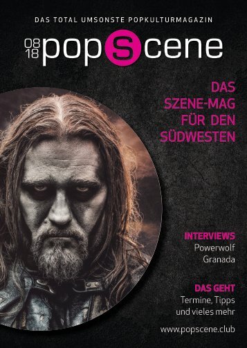 POPSCENE August 08/18