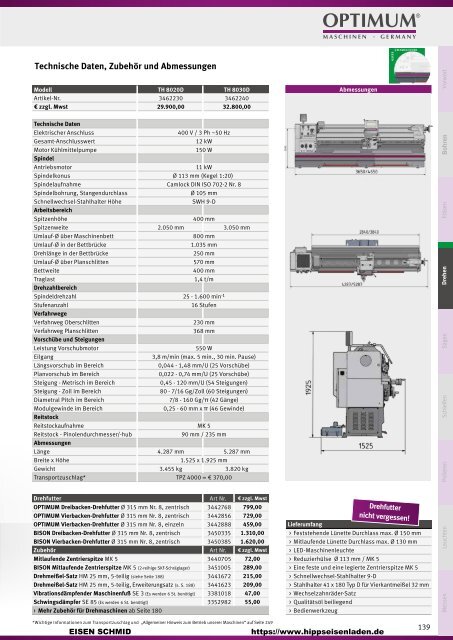 OPTIMUM der Katalog.