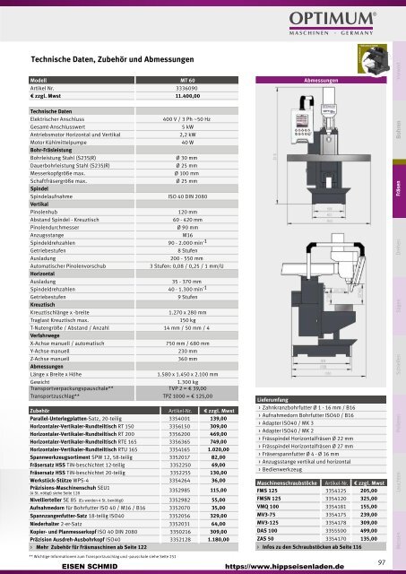 OPTIMUM der Katalog.