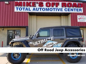Off Road Jeep Accessories