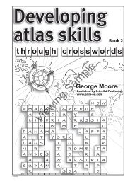 PR-0348UK Developing Atlas Skills through Crosswords - Book 1