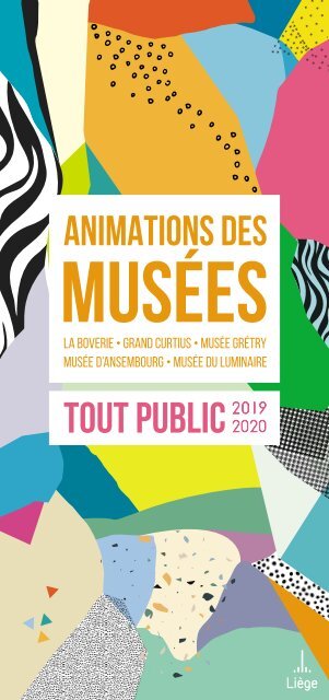 Brochure des animations des musées - Tout public - 2019-2020