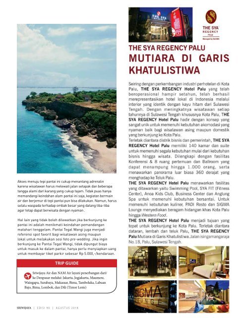 Sriwijaya Inflight Magazine Agustus 2018