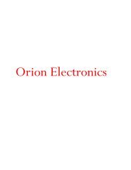 Orian Electronic