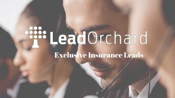Lead Orchard – A Leading Insurance Leads Provider