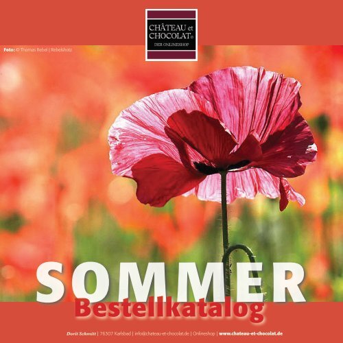 SOMMER bei CHATEAU et CHOCOLAT