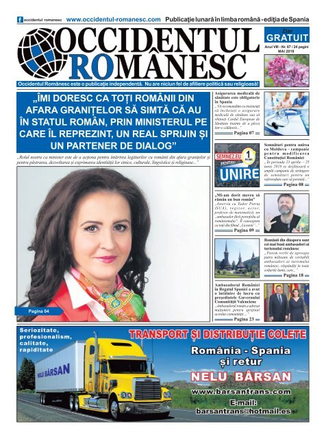 Occidentul romanesc 87 mai 2018 d