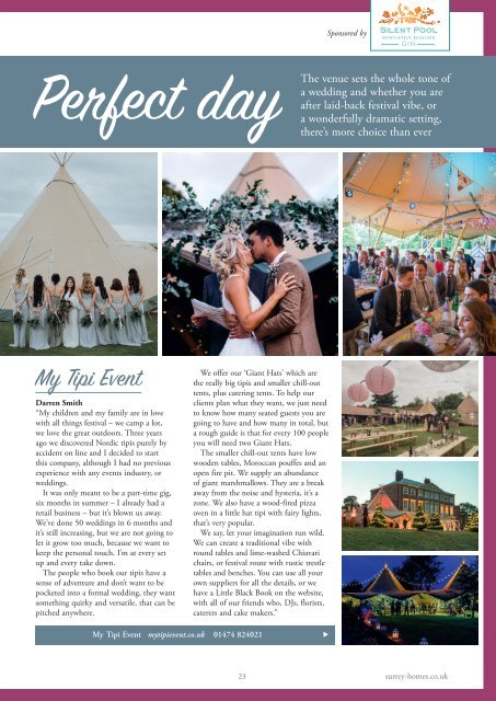 Surrey Homes | SH46 | August 2018 | Wedding supplement inside