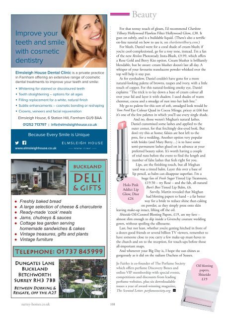 Surrey Homes | SH46 | August 2018 | Wedding supplement inside