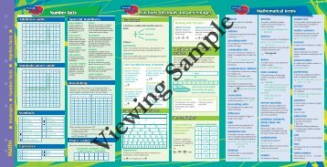 PR-6816UK Essential Study Guides - Number Algebra Strategies