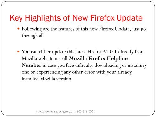 1 Aug Firefox New Update July 2018