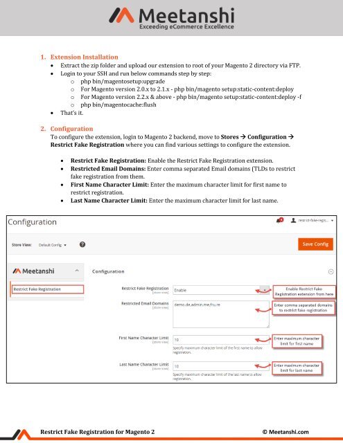 Magento 2 Restrict Fake Registration