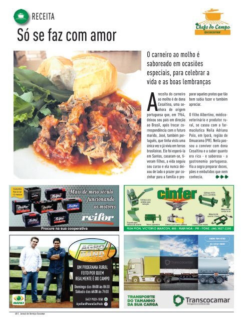 Jornal Cocamar Agosto 2018