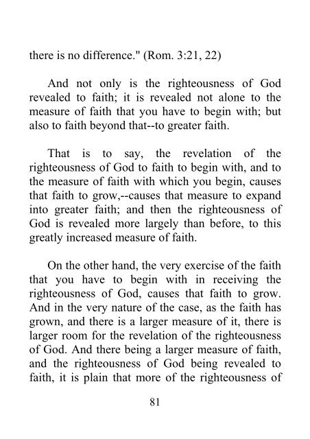 The Science of Cultivating Faith - Alonzo T. Jones