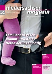 Niedersachsen Magazin Januar-Februar 2018