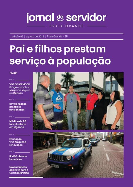 Jornal do Servidor - Praia Grande | Ed. 3 | Agosto 2018