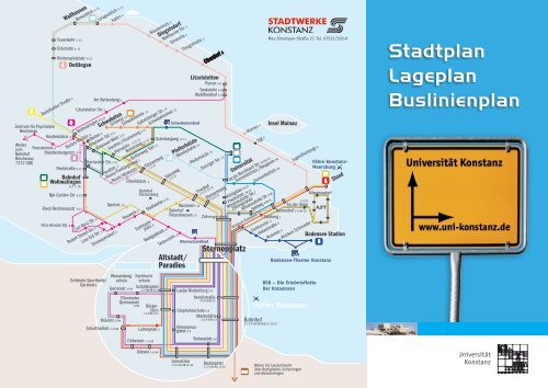 Stadtplan Lageplan Buslinienplan - GAP.8