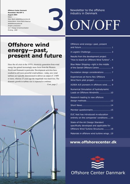 Read Magazine (pdf) - Offshore Center Danmark