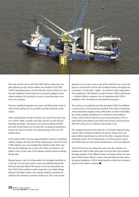 Read News Magazine (pdf) - Offshore Center Danmark