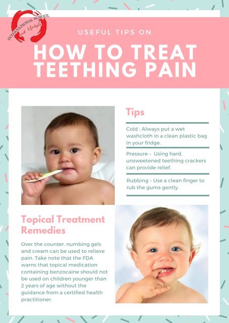 Blog at ISL App | Natural Teething Remedies for Baby