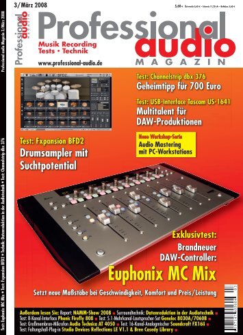 Euphonix MC Mix - klangdesign GmbH