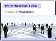 interim management bureau