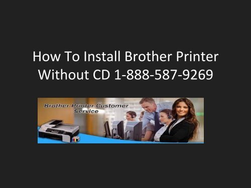 how to install brother printer