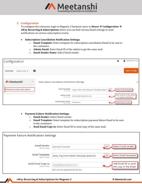 Magento 2 eWay Recurring & Subscriptions