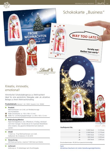 Adventskalender bedrucken als Werbeartikel günstig 