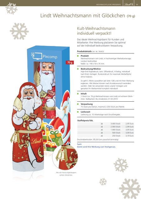 Adventskalender bedrucken als Werbeartikel günstig 