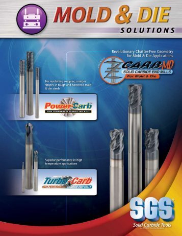 Power-Carb Solid Carbide End Mills for Mold & Die - SGS Tool ...