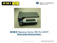 NMI/Signature Series: MC-Pro 2500T - Woodproductsonlineexpo.com