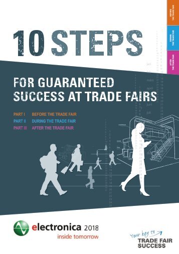 electronica 2018 // 10 steps for guaranteed success at trade fairs 