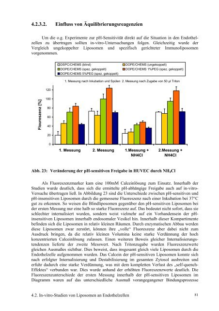 Die Untersuchung des immunoliposomalen Targetings von ...