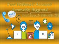 Free Webmail Account Australia Bigpond 1-800-980-183| Login Without Error