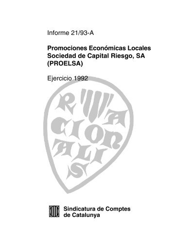 Promociones Económicas Locales Sociedad de Capital Riesgo, SA