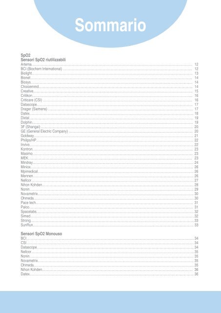 Materiali di consumo e accessori per: - Pro.Med Srl