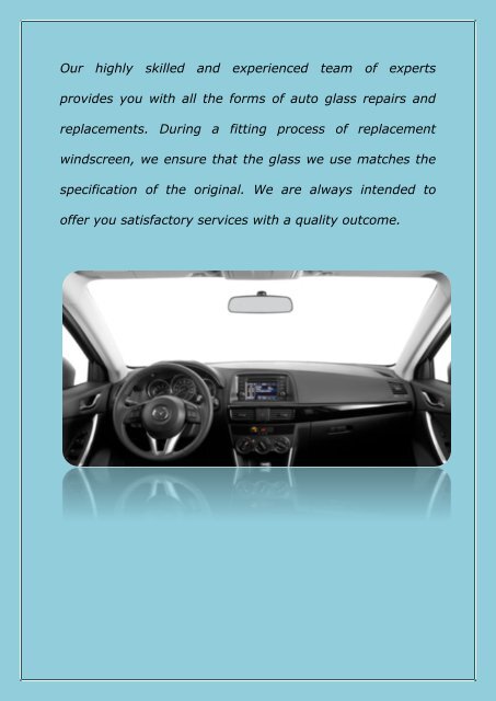 Hassle-Free Car Windscreen Replacement in Melbourne