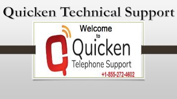 Quicken Technical Support Phone Number