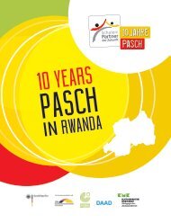 10 years PASCH in Rwanda