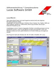 Lucas Software GmbH - Fachverband SHK NRW