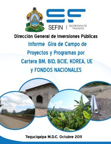 Informe Gira de Campo Proyectos Financiados por BCIE