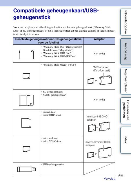 Sony DPF-W700 - DPF-W700 Consignes d&rsquo;utilisation N&eacute;erlandais