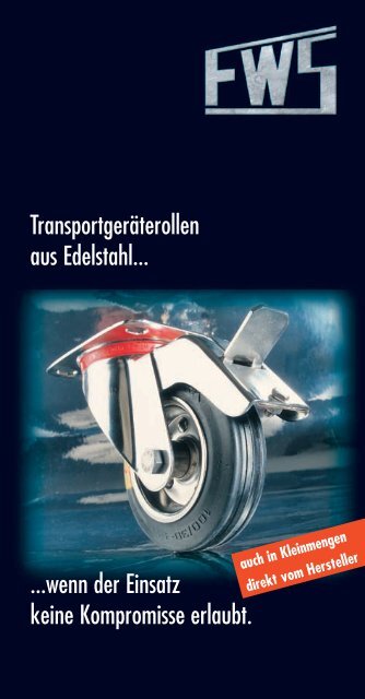 Transportgeräterollen - FW Seuthe GmbH & Co. KG