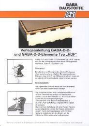 BAUSTOFFE - GABA GmbH