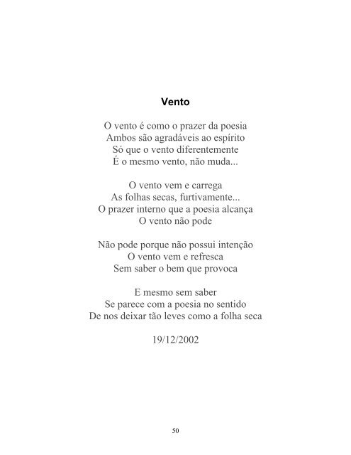 Soneto - Convite Para Sonhar