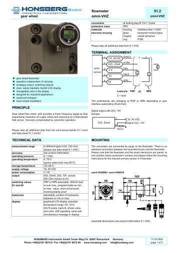 flowmeter 51.2 omni-VHZ