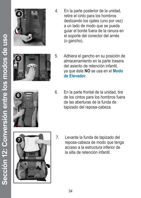 Manual de Instrucciones del ProSPORT - Recaro