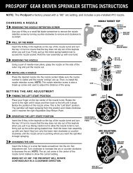 K2 Smartset Instruction Sheet K Rain