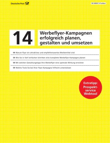 Werbeflyer-Kampagnen erfolgreich planen, gestalten ... - direktplus.de